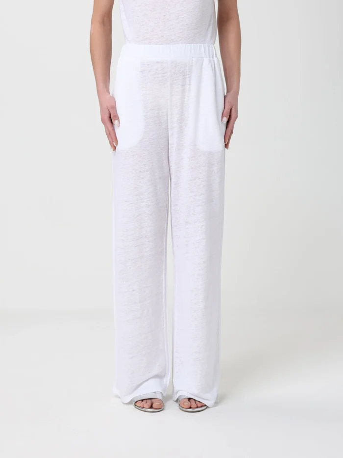 Pantalone palazzo in  lino