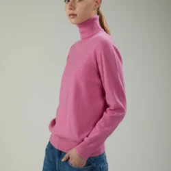 Maglia Dolcevita in lana e cashmere - Thumbnail Image 1