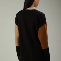 Cardigan con intarsio a rombi - Thumbnail Image 3